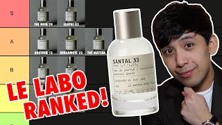 Fragrance Expert Ranks Le Labo ULTIMATE Le Labo Fragrance Tier List [upl. by Sivet993]