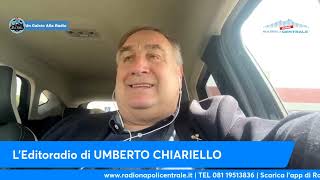 LEDITORIALE DI UMBERTO CHIARIELLO 165 quotQuesta è la DOMANDA che farei a DE LAURENTIISquot [upl. by Lorenza478]