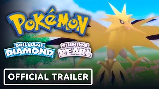 Pokemon Brilliant Diamond amp Shining Pearl  Official Legendary Encounters Trailer [upl. by Enyahc]