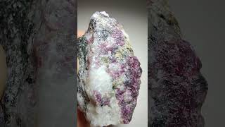 Eudialyte etc in Syenite Norra Karr Sweden [upl. by Latricia]