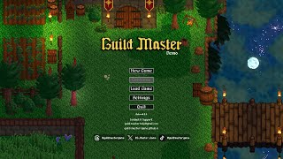 An Indie RPG Roguelike Base Builder  a Taste of Angband – Guild Master Demo – [upl. by Ayanet]