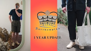 Crown Northampton Harlestone  Off White Veg Tan Calf Leather 1 Year Later Review [upl. by Wagshul]