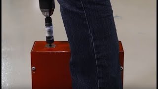 Job Tip Drilling Into a Junction Box [upl. by Elocon850]