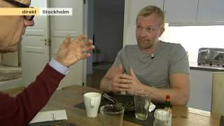 Lelle knackar på hos Magnus Hedman  Nyhetsmorgon TV4 [upl. by Malita]