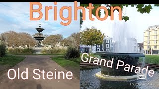 BrightonEngland Old steine and Grand Parade [upl. by Sitoeht834]