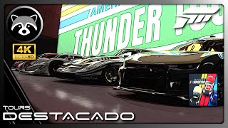 Modern Nascar  1er Evento  Daytona trioval forzamotorsport [upl. by Hgielar]