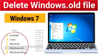 How to Delete Windowsold Folder in Windows 781011  Windowsold Folder  Windows duplicate file [upl. by Ginevra]