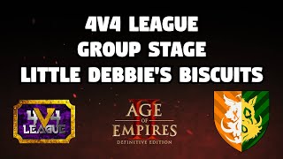 Akkal 4v4 league  div 4  Group stage  vs Team Little Debbies Biscuits [upl. by Nosliw]