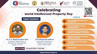 AICTE and MoE’s Innovation Cell  Expert Talk  World Intellectual Property Day [upl. by Bixby]