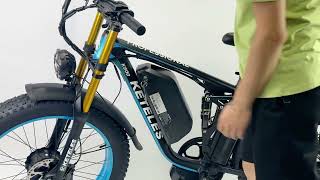 StepbyStep Guide Installing the Keteles K800Pro Electric Bicycle [upl. by Mauro]