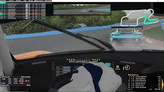 iRacing GT Sprint 24S4R9  Watkins Glen in the rain [upl. by Majka]