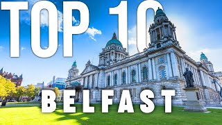 10 BEST Things To Do In Belfast  Belfast Travel Guide [upl. by Yllitnahc]