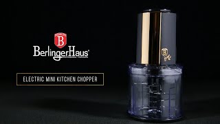 Berlinger Haus Black Rose Collection Mini Chopper Presentation BH9162 [upl. by Couq]