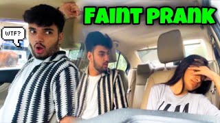 FAINT PRANK ON HIM GONE EXTREMELY WRONG  NamishampPrisha [upl. by Aneehsat508]