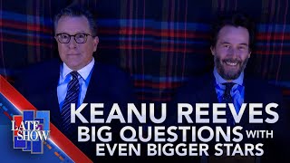 Keanu Reeves Big Questions With Even Bigger Stars [upl. by Gottfried]