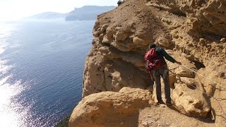 Traversée Philémon Les Calanques Cassis Cap Canaille falaise de Soubeyranes escalade montagne [upl. by Moseley]