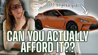 Toyota GR86 2023  Cost to Own  Money Breakdown [upl. by Nolly]