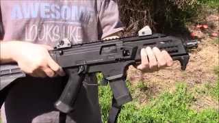 CZ Scorpion Evo3 9mm Pistol with Brace Review [upl. by Colleen]