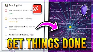 How I Built a Task Management System using Obsidian MD and Todoist Sync Plugin [upl. by Suoiradal732]