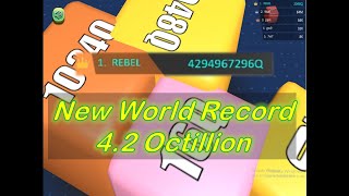 04 Octillion 04000000000000000000000000 Reached in Cubes 2048io  New World Record [upl. by Stoddard]