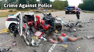 MOST BRUTAL HighSpeed Police Chases Caught on Dashcam Reasons You Should Never Run From The Police [upl. by Hershel54]