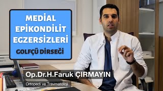 Medial Epikondilit Golfçü Dirseği Egzersizleri [upl. by Philipa]