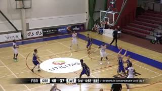 Kayne HenryMcCalla  2017 FIBA U18 European Championship Div B [upl. by Damita]