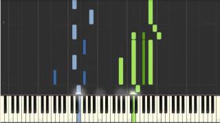 Naruto  Hokage Funeral Piano Tutorial Synthesia [upl. by Eedrahs548]