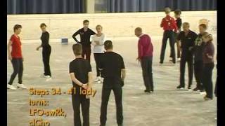 The Ravensburger Waltz  2010 ice dance course with Jimmy Young [upl. by Ondine]