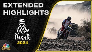 Stage 10  2024 Dakar Rally  EXTENDED HIGHLIGHTS  11724  Motorsports on NBC [upl. by Aivek]