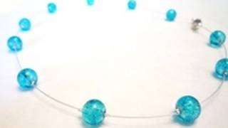 How to Make a Floating Illusion Necklace  Jewelrymaking Tutorial [upl. by Kalina]