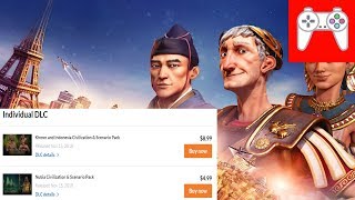 Civilization VI Nintendo Switch Nubia Khmer and Indonesia now available [upl. by Scheck]