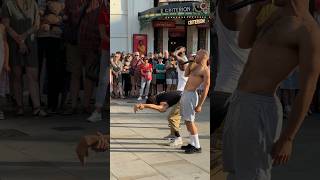 street performance at Piccadilly Circus London [upl. by Charleton208]