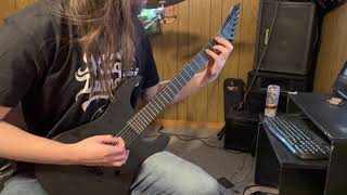 Inveracity  Unconscious Guitar Playthrough [upl. by Dowell645]