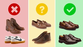 9 Business Casual Shoes for Men  What to Wear to Work [upl. by Akimik458]