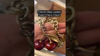 7 MONTH WEAR UPDATE Viral Coach Cherry Charm 🍒 [upl. by Huskamp]