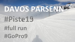 Davos Parsenn skiing 4K [upl. by Zadoc]