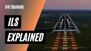 How ILS Works  Instrument Landing System Explained  IFR Training [upl. by Helyn]