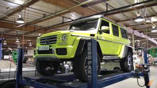 Whats Underneath The Mercedes G500 4x4 Squared [upl. by Azarcon]