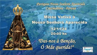 MISSA AOS DEVOTOS DE NOSSA SENHORA APARECIDA [upl. by Akcimehs31]