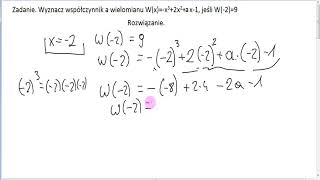 Zadanie 5 Wyznaczanie współczynnika wielomianu [upl. by Anaillil]
