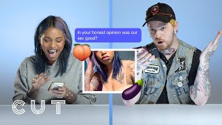 Couples Go Through Each Others Phone  Unlocked  Cut [upl. by Dlaner]