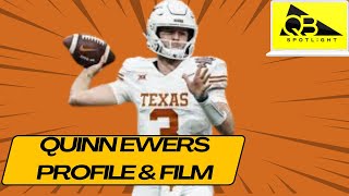 Texas Football Quinn Ewers QB Profile amp Film Breakdown [upl. by Berkin701]