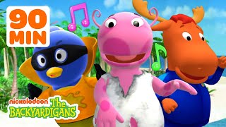 Backyardigans Sing Racing Day Castaways amp More Songs wTyrone Pablo amp Uniqua  The Backyardigans [upl. by Hinson]