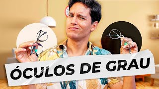 Como escolher ÓCULOS DE GRAU  Moda Masculina [upl. by Estevan]