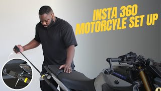 How to Mount Insta 360° Camera on Motorcycle  Insta360 motorcycle mountInsta 360 X3Yamaha MT09 Sp [upl. by Wichman186]