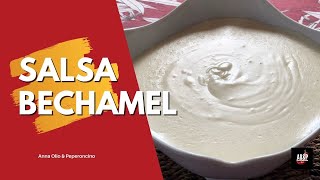 CÓMO hacer la salsa BECHAMEL  Receta FÁCIL y casera  Salsa Besciamella [upl. by Notnroht]