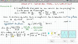 Vidéo 7  Exercice  6 série n°1  les ondes  2BAC SP [upl. by Newbold]