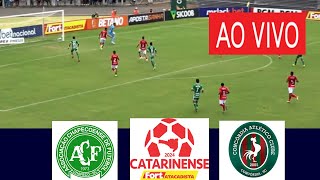 CHAPECOENSE X CONCORDIA AO VIVO COM IMAGENS I CAMPEONATO CATARINENSE 2024 ASSISTA HOJE [upl. by Tawney]