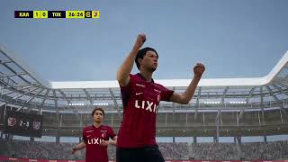 EFootball 2024  PS4 22 Kashima Antlers VS FC Tokyo [upl. by Lauralee]